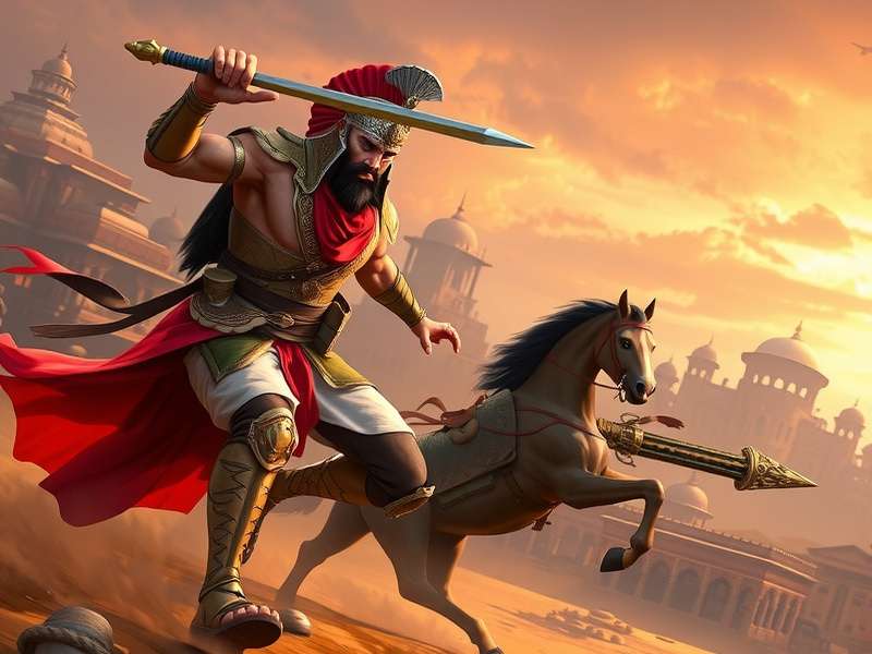 Legendary Rajput Warrior Gameplay Screenshot